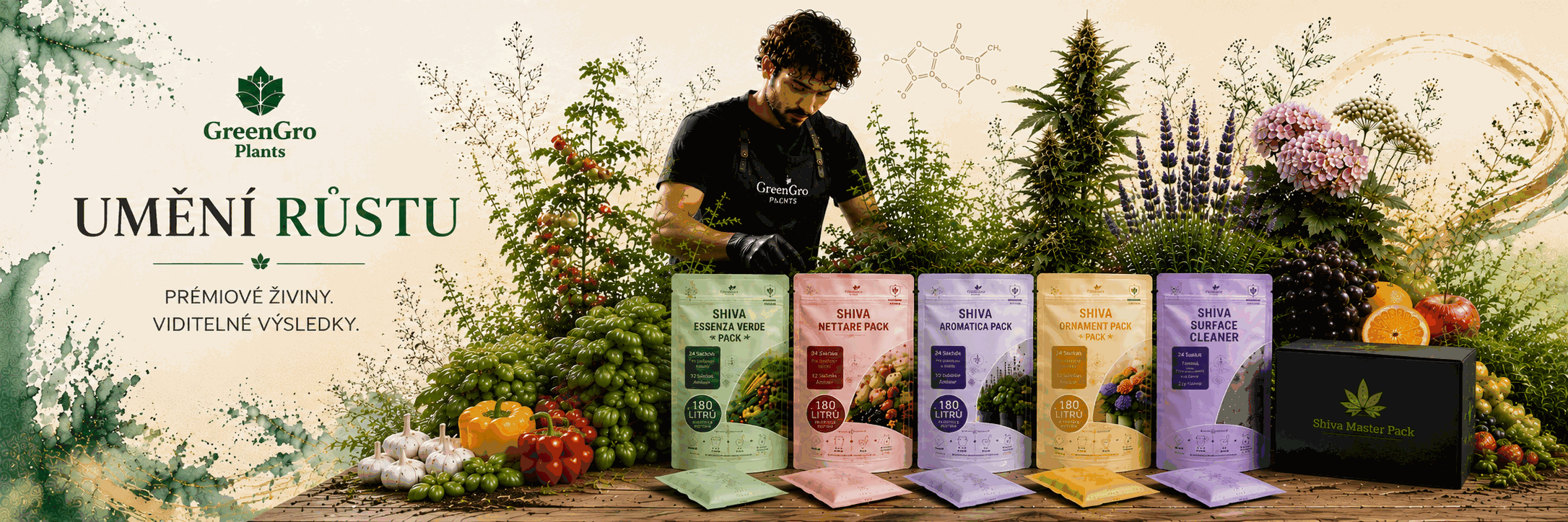 GreenGro Plants – prémiová rostlinná hnojiva