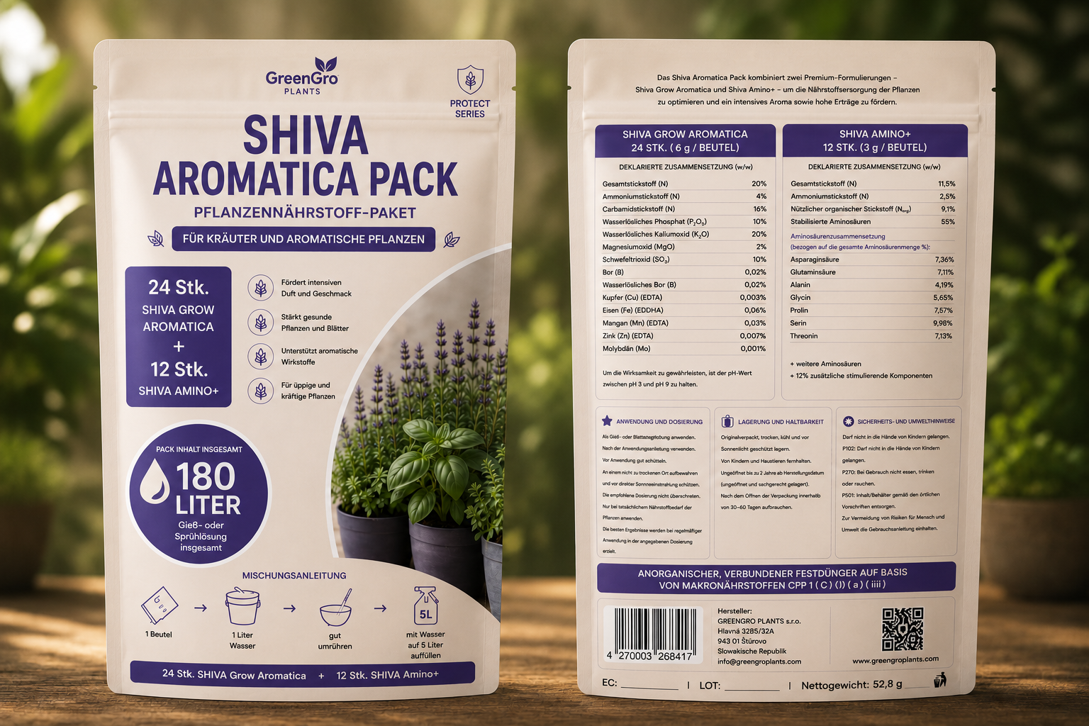 SHIVA Aromatica Pack