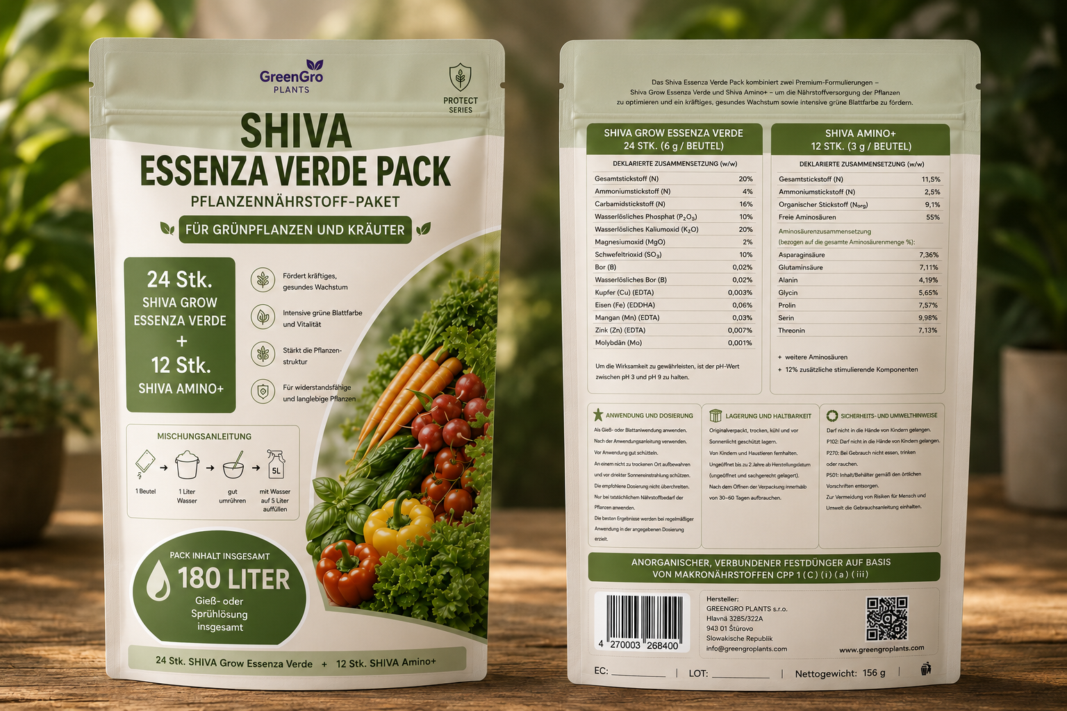 SHIVA Essenza Verde Pack